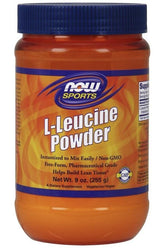 NOW Foods - L-Leucine Powder - 255 grams - Nutri.se